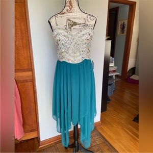 Strapless Cocktail Dress, Size 11